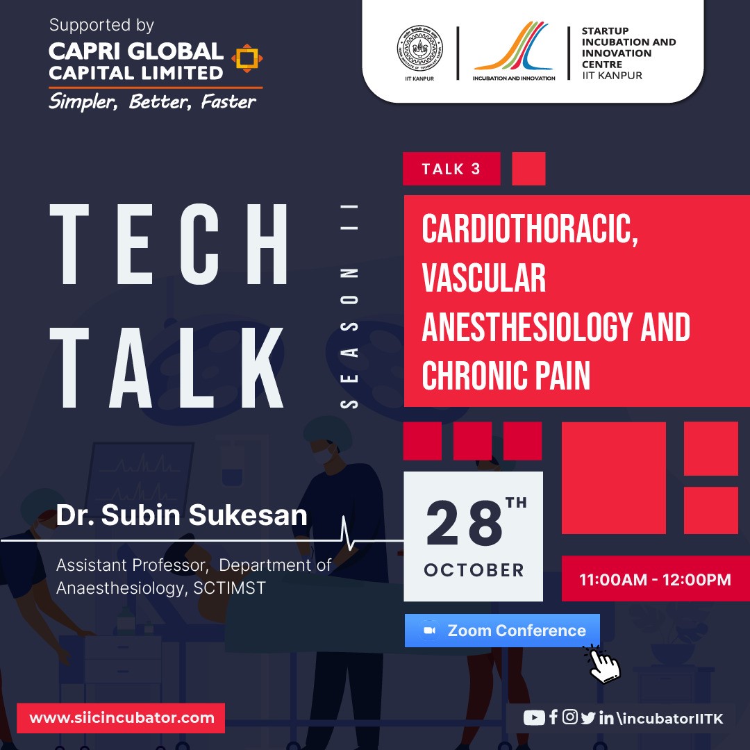 TechTalk to find indigenous solution for Vascular Anaesthesiology ...